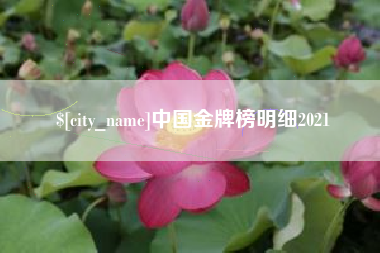 沧县中国金牌榜明细2021