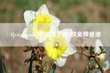 沧县中国拿下第9枚金牌是谁