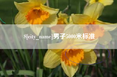 沧县男子5000米标准