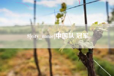 沧县中国队 冠军