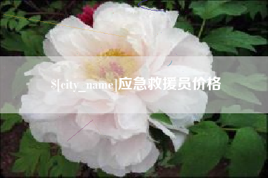 沧县应急救援员价格