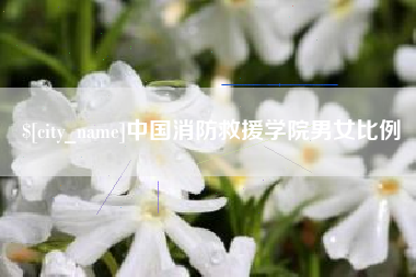沧县中国消防救援学院男女比例