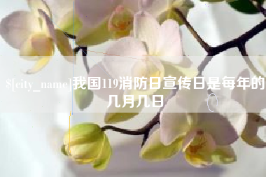 沧县我国119消防日宣传日是每年的几月几日