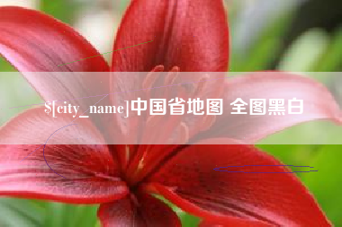 沧县中国省地图 全图黑白
