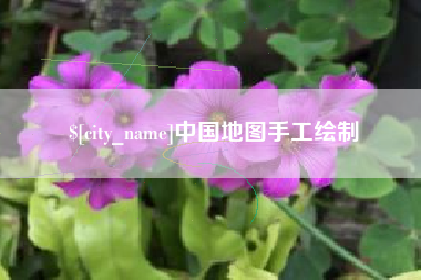沧县中国地图手工绘制