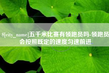 沧县五千米比赛有领跑员吗-领跑员会按照既定的速度匀速前进