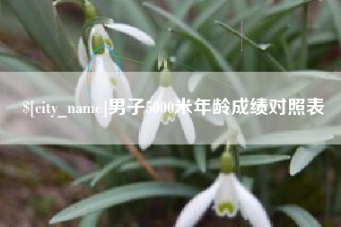沧县男子5000米年龄成绩对照表