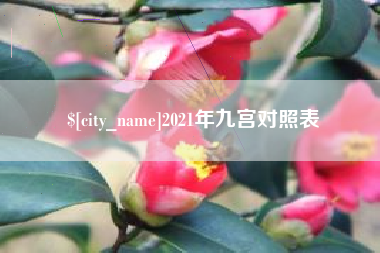 沧县2021年九宫对照表