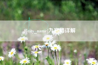 沧县九宫格详解