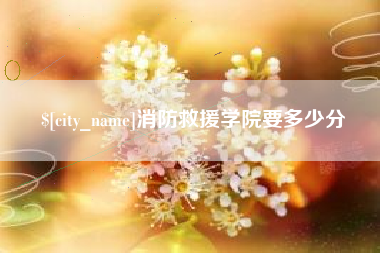 沧县消防救援学院要多少分
